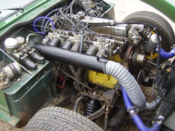 Stephen Attenborough's aft mount GT6